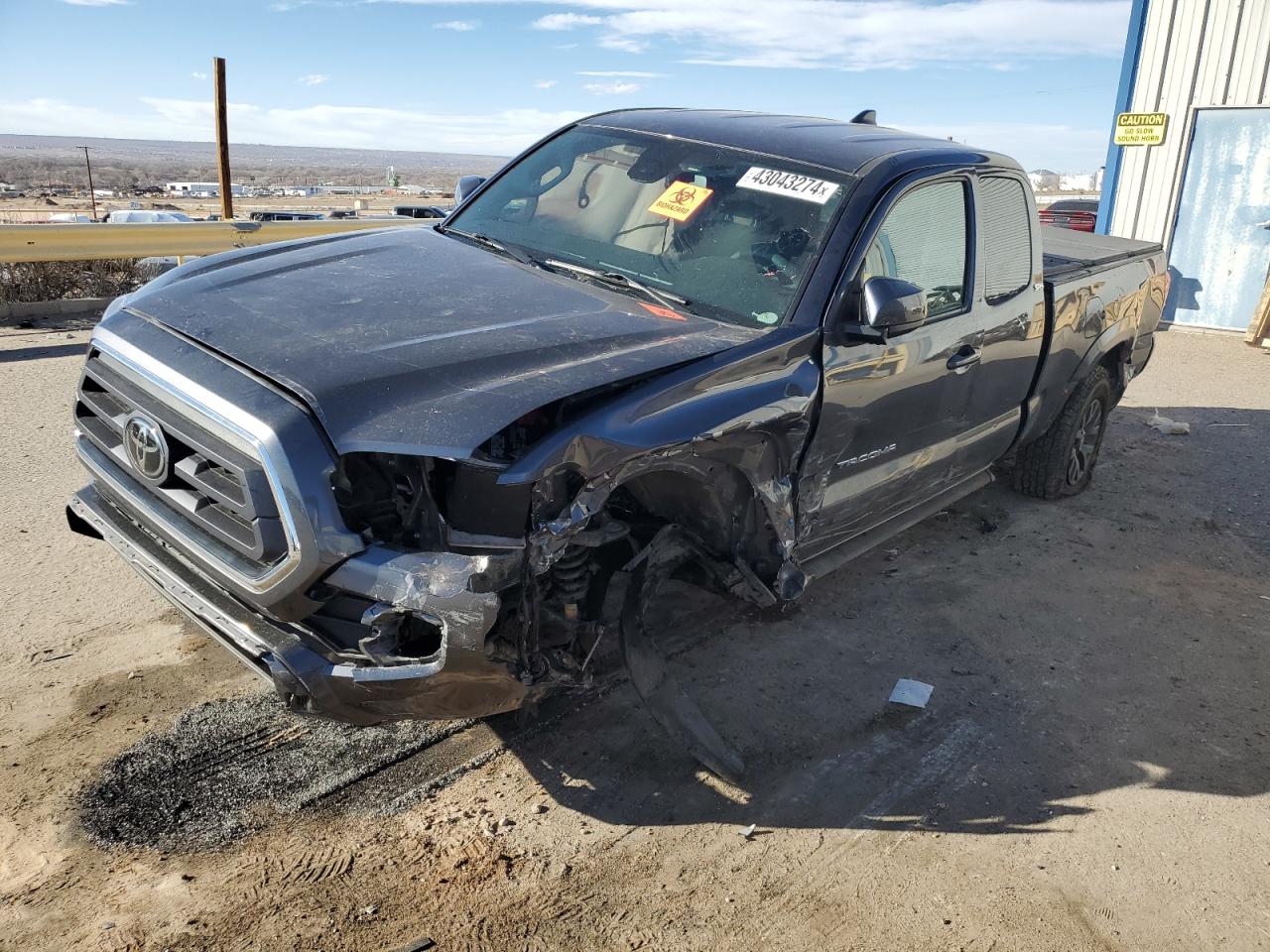2022 TOYOTA TACOMA ACCESS CAB VIN:3TYSZ5AN8NT057738