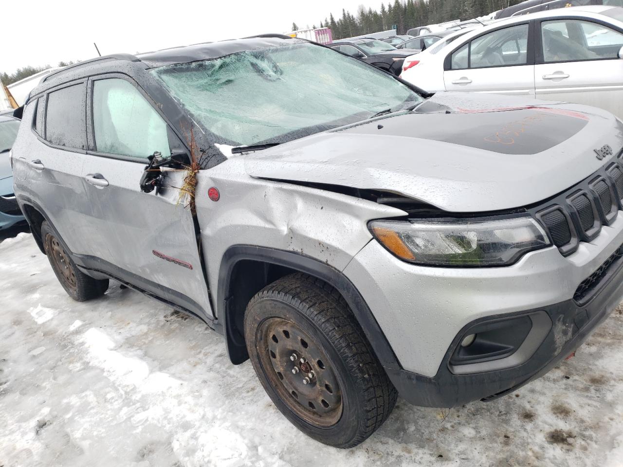 2022 JEEP COMPASS TRAILHAWK VIN:3C4NJDDB0NT238673