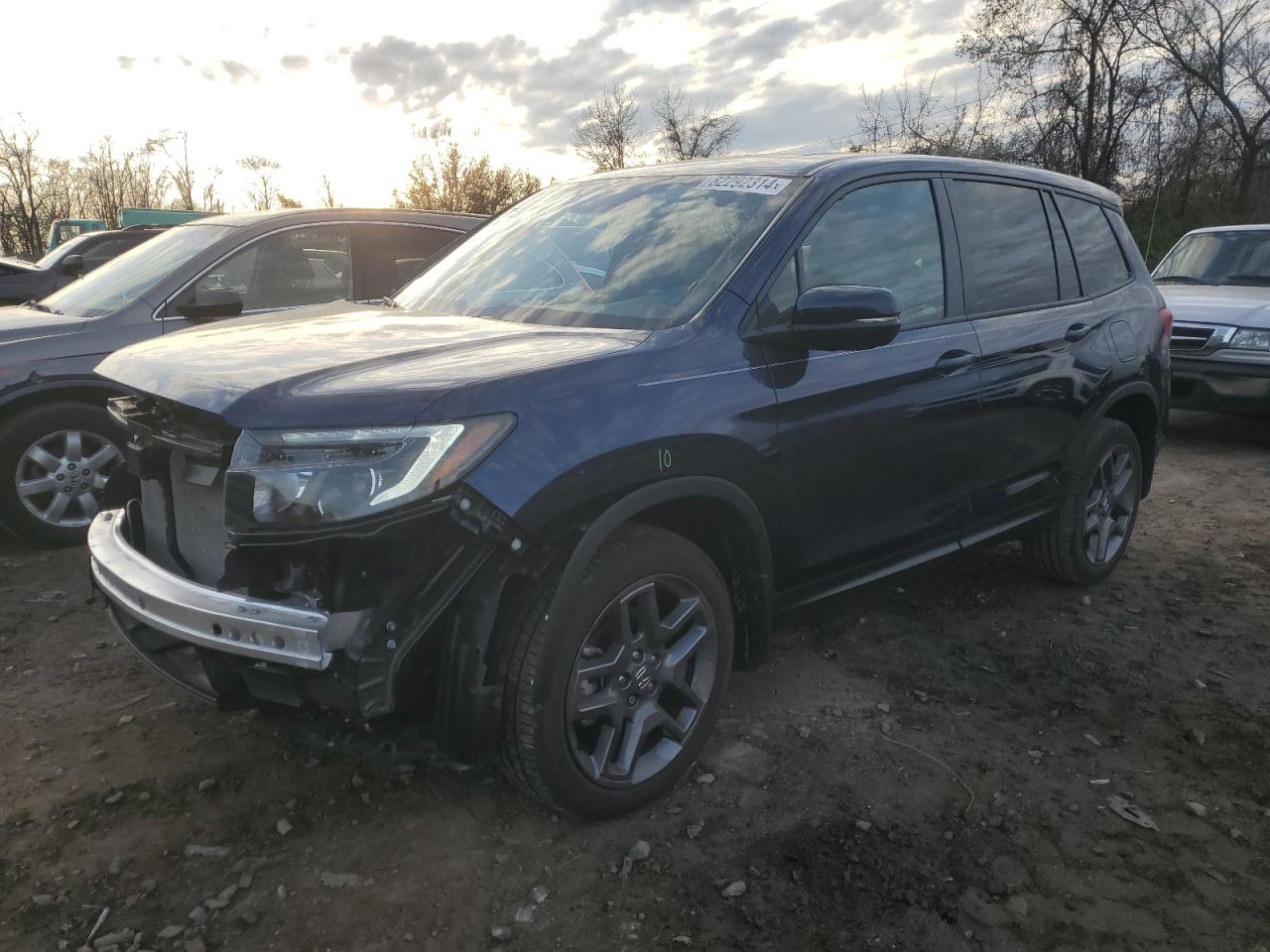 2023 HONDA PASSPORT EXL VIN:5FNYF8H55PB041820
