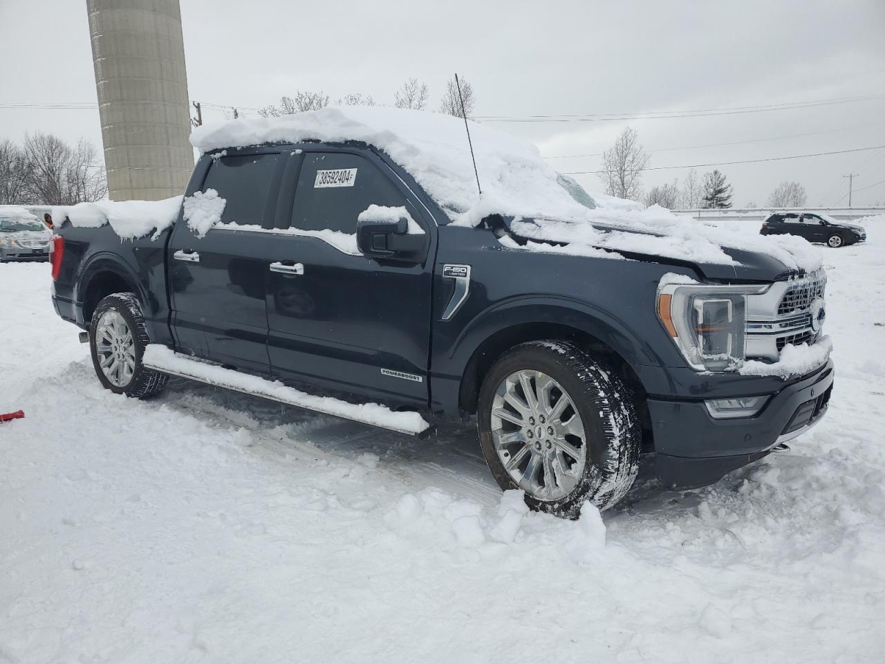 2022 FORD F150 SUPERCREW VIN:1FADP3F2XHL204490