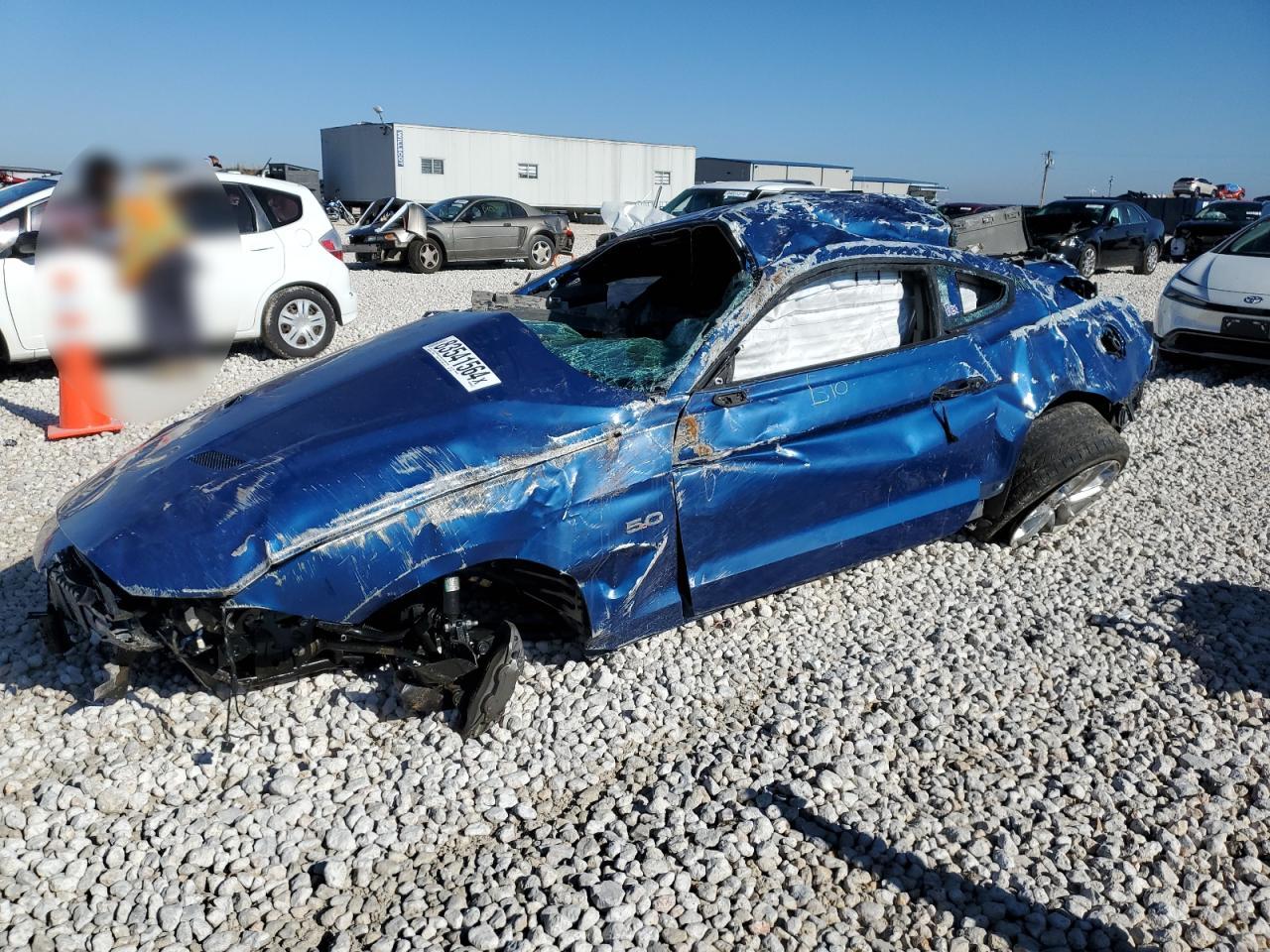 2022 FORD MUSTANG GT VIN:1FA6P8CF1N5123570