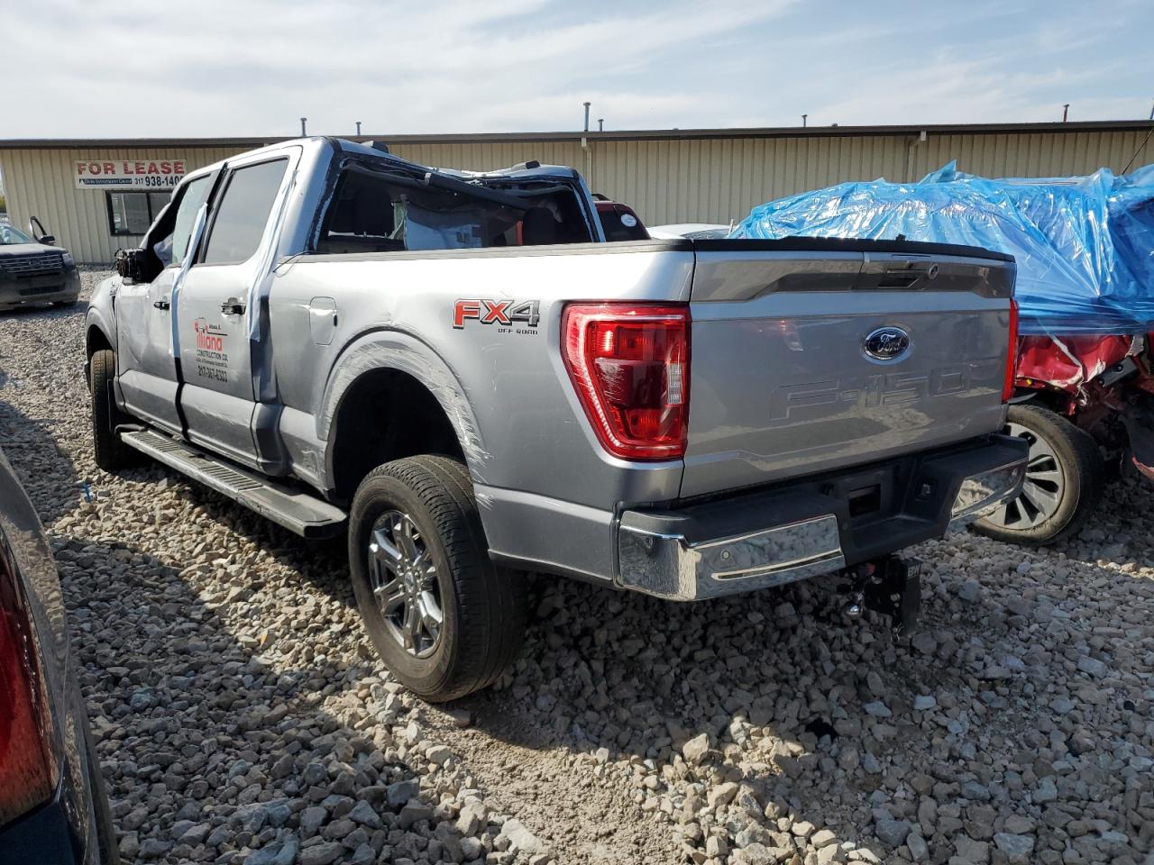 2022 FORD F150 SUPERCREW VIN:1FTFW1E58NFB89553