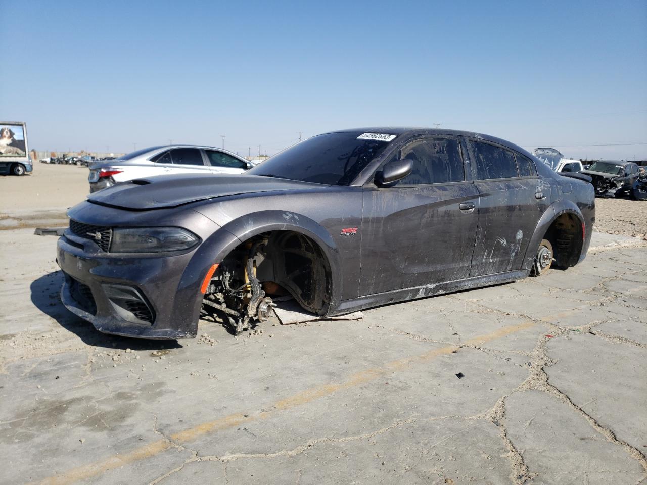 2022 DODGE CHARGER SCAT PACK VIN:2C3CDXGJ1NH204130