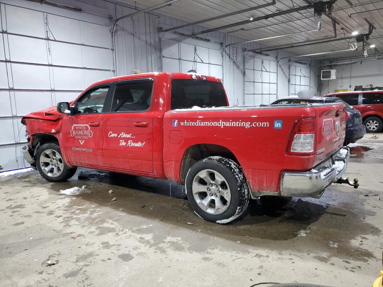 2022 RAM 1500 BIG HORN/LONE STAR VIN:1C6SRFFT5NN456645