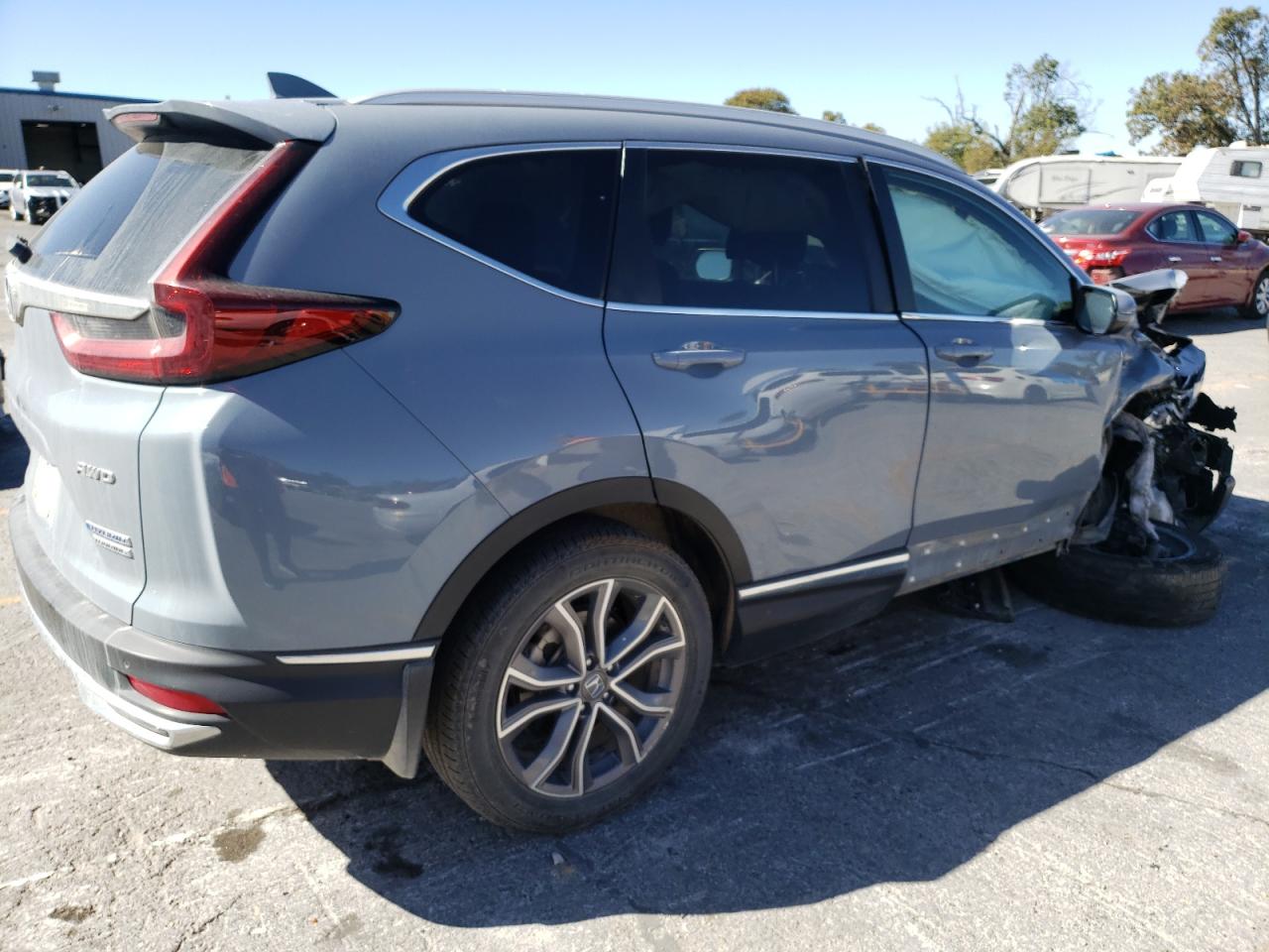 2022 HONDA CR-V TOURING VIN:5J6RT6H92NL003762