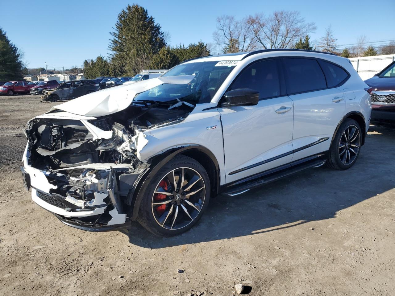 2022 ACURA MDX TYPE S ADVANCE VIN:5J8YD8H85NL000342