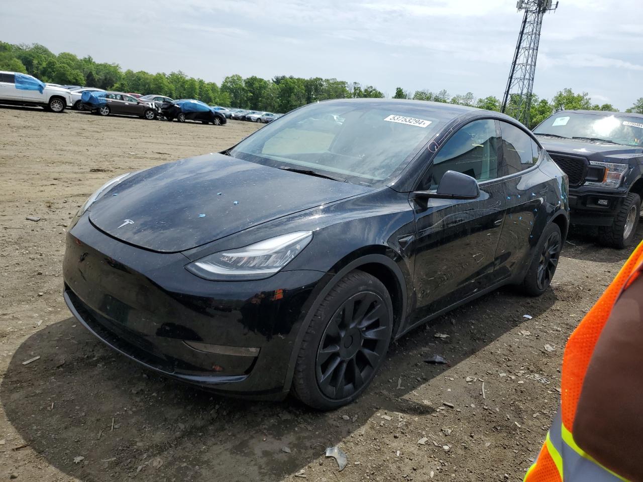 2022 TESLA MODEL Y  VIN:7SAYGDEE5NF321246