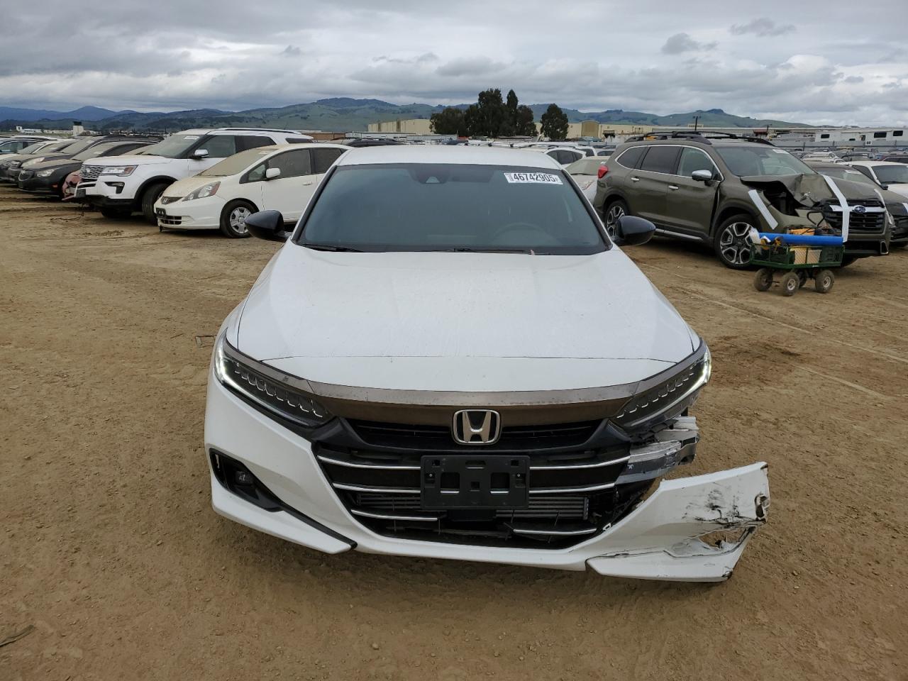 2022 HONDA ACCORD SPORT VIN:1HGCV1F34NA071162