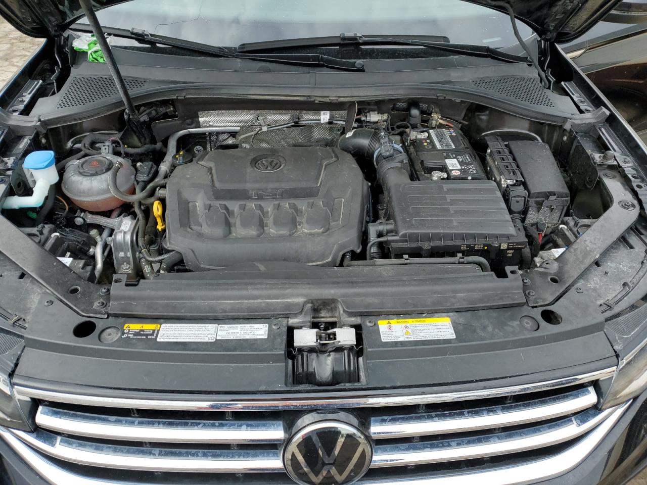 2022 VOLKSWAGEN TIGUAN SE VIN:3VV2B7AX9NM102281