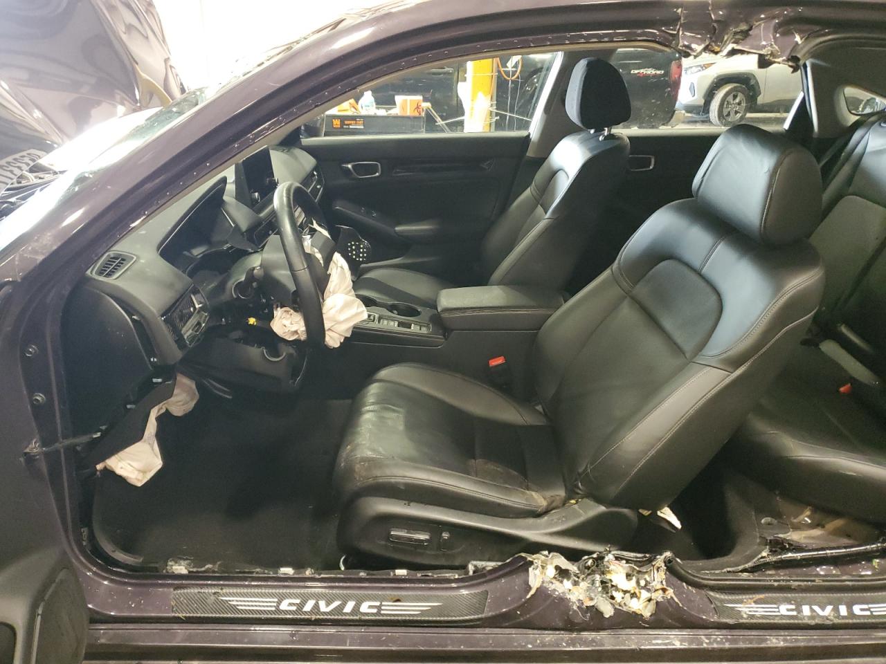 2022 HONDA CIVIC EXL VIN:19XFL1H77NE008409