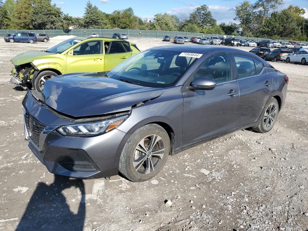 2022 NISSAN SENTRA SV VIN:3N1AB8CV3NY309658