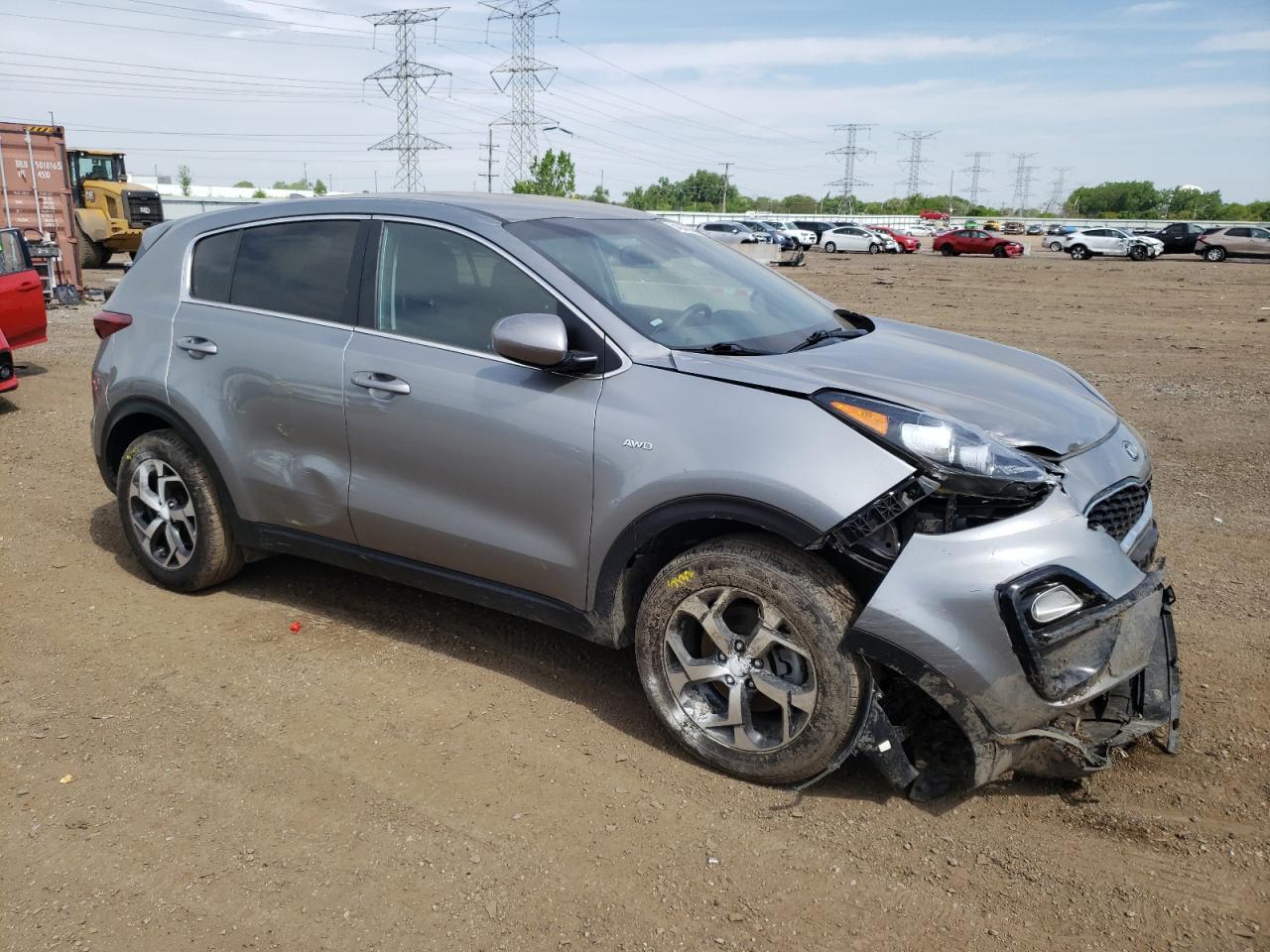 2022 KIA SPORTAGE LX VIN:KNDPMCAC2N7959699