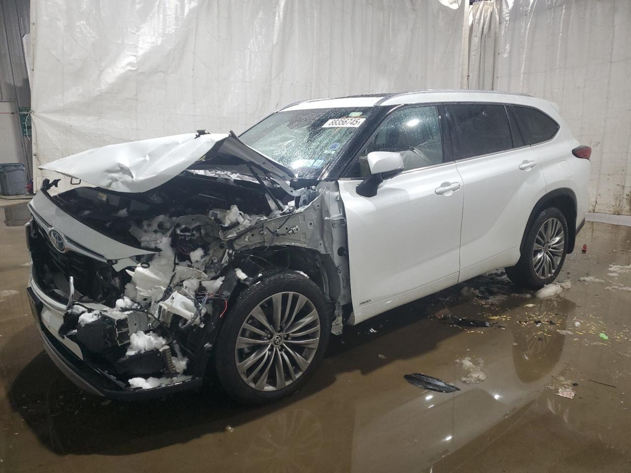 2022 TOYOTA HIGHLANDER HYBRID PLATINUM VIN:5TDEBRCH6NS078941