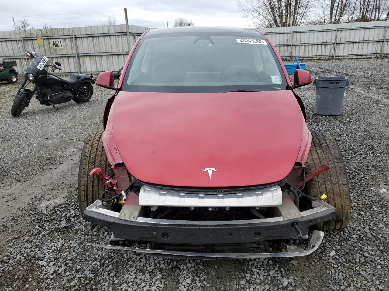 2023 TESLA MODEL Y  VIN:7SAYGDEE3PF938566
