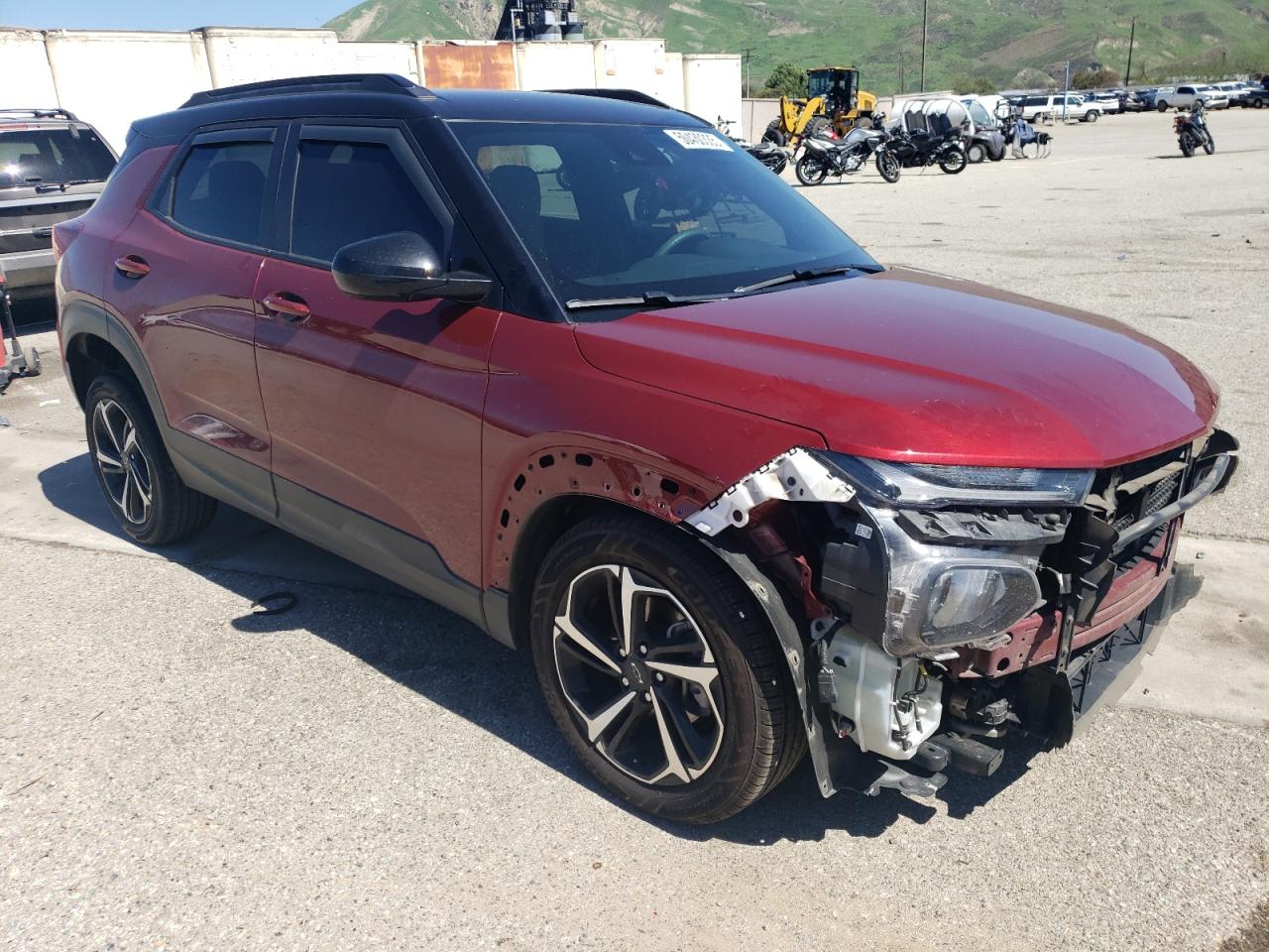 2022 CHEVROLET TRAILBLAZER RS VIN:KL79MTSLXNB110485
