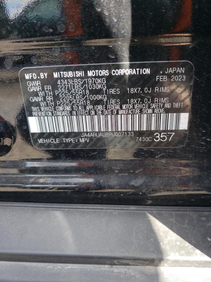 2023 MITSUBISHI OUTLANDER SPORT S/SE VIN:JA4ARUAU8PU007133