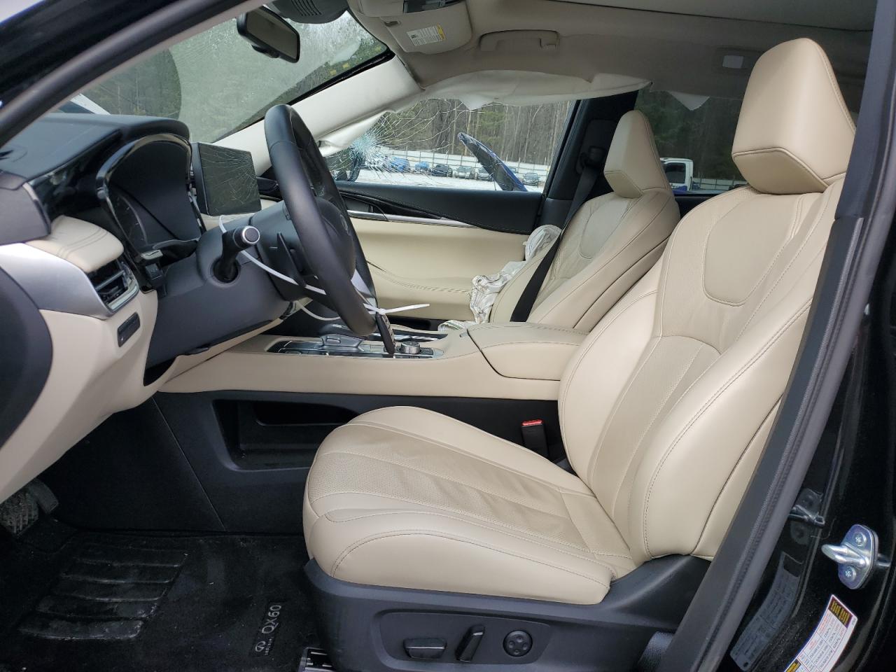 2022 INFINITI QX60 PURE VIN:5N1DL1ER3NC337043