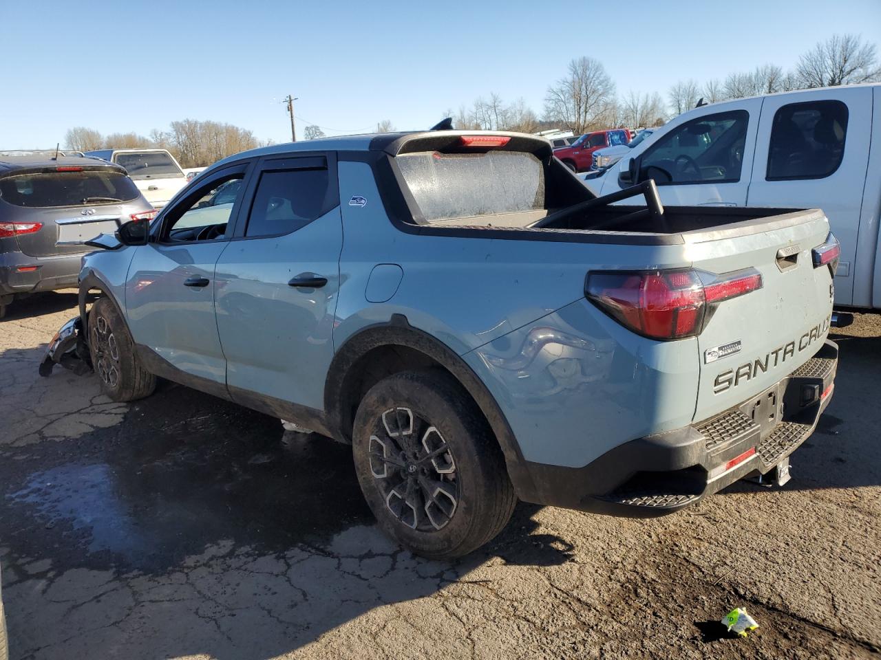 2022 HYUNDAI SANTA CRUZ SEL VIN:5NTJBDAE2NH021038