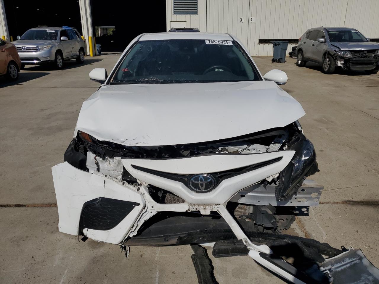 2022 TOYOTA CAMRY SE VIN:4T1T11AKXNU638252