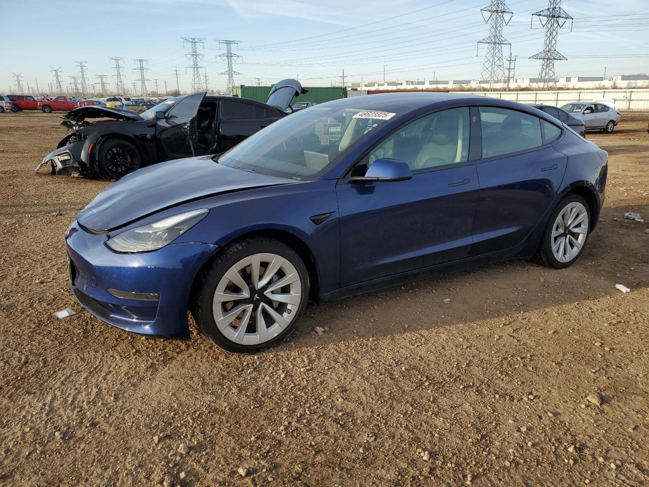 2023 TESLA MODEL 3  VIN:5YJ3E1EA3PF448380