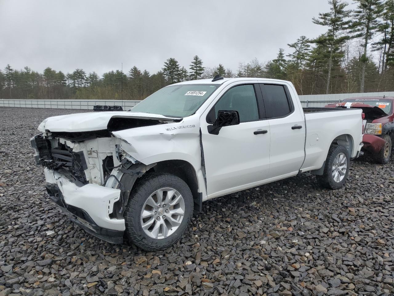 2022 CHEVROLET SILVERADO LTD K1500 CUSTOM VIN:1GCRYBEK3NZ198839