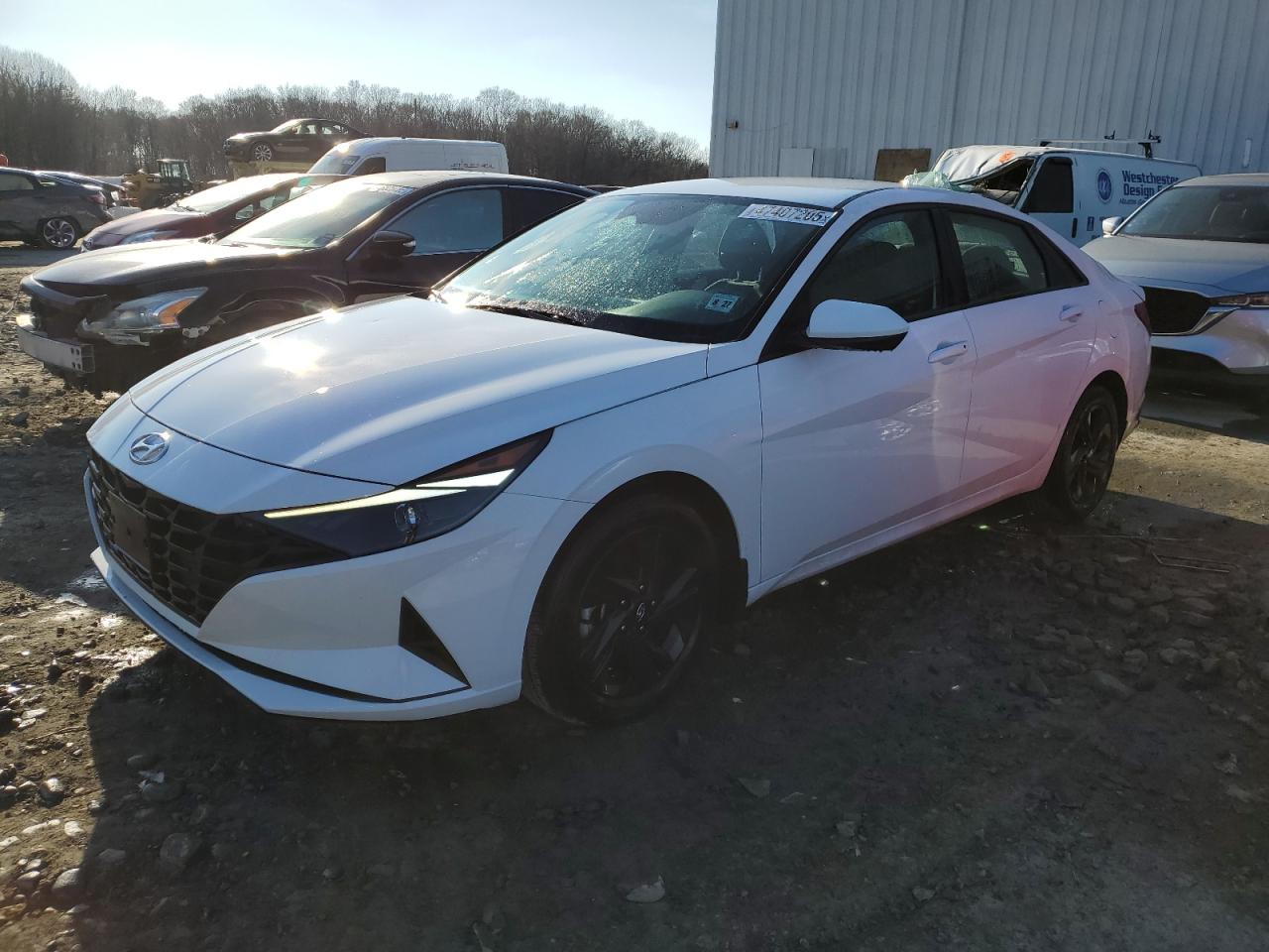 2023 HYUNDAI ELANTRA BLUE VIN:KMHLM4AJ0PU036690