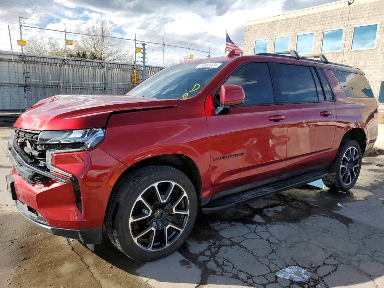 2022 CHEVROLET SUBURBAN K1500 RST VIN:1GNSKEKL5NR333117