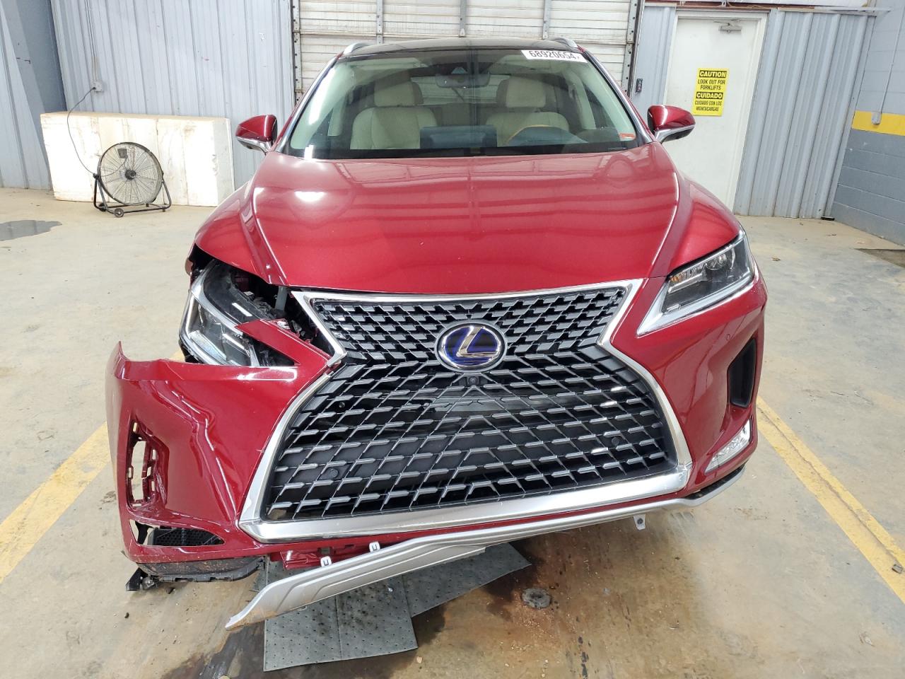 2022 LEXUS RX 450H VIN:2T2HGMDA0NC081650