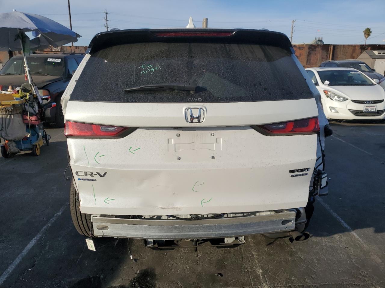 2024 HONDA CR-V SPORT TOURING VIN:2HKRS6H97RH803444