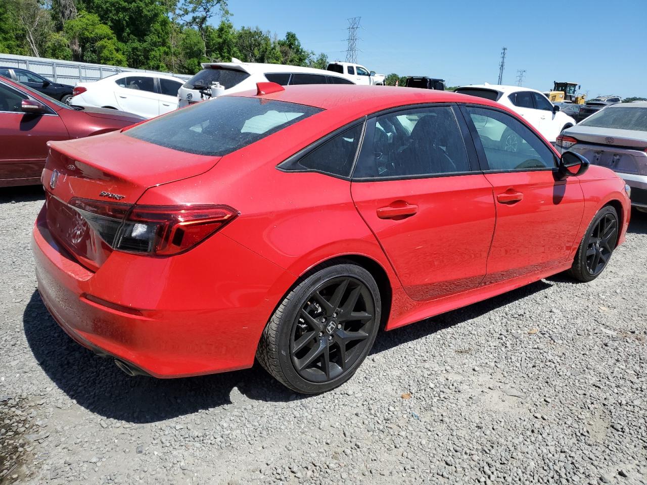 2023 HONDA CIVIC SPORT VIN:2HGFE2F53PH549208