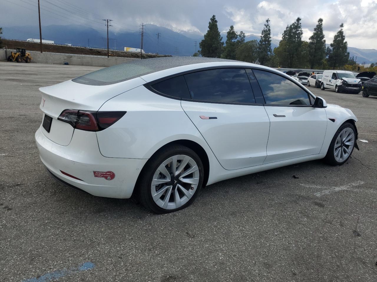 2022 TESLA MODEL 3  VIN:5YJ3E1EA1NF376236