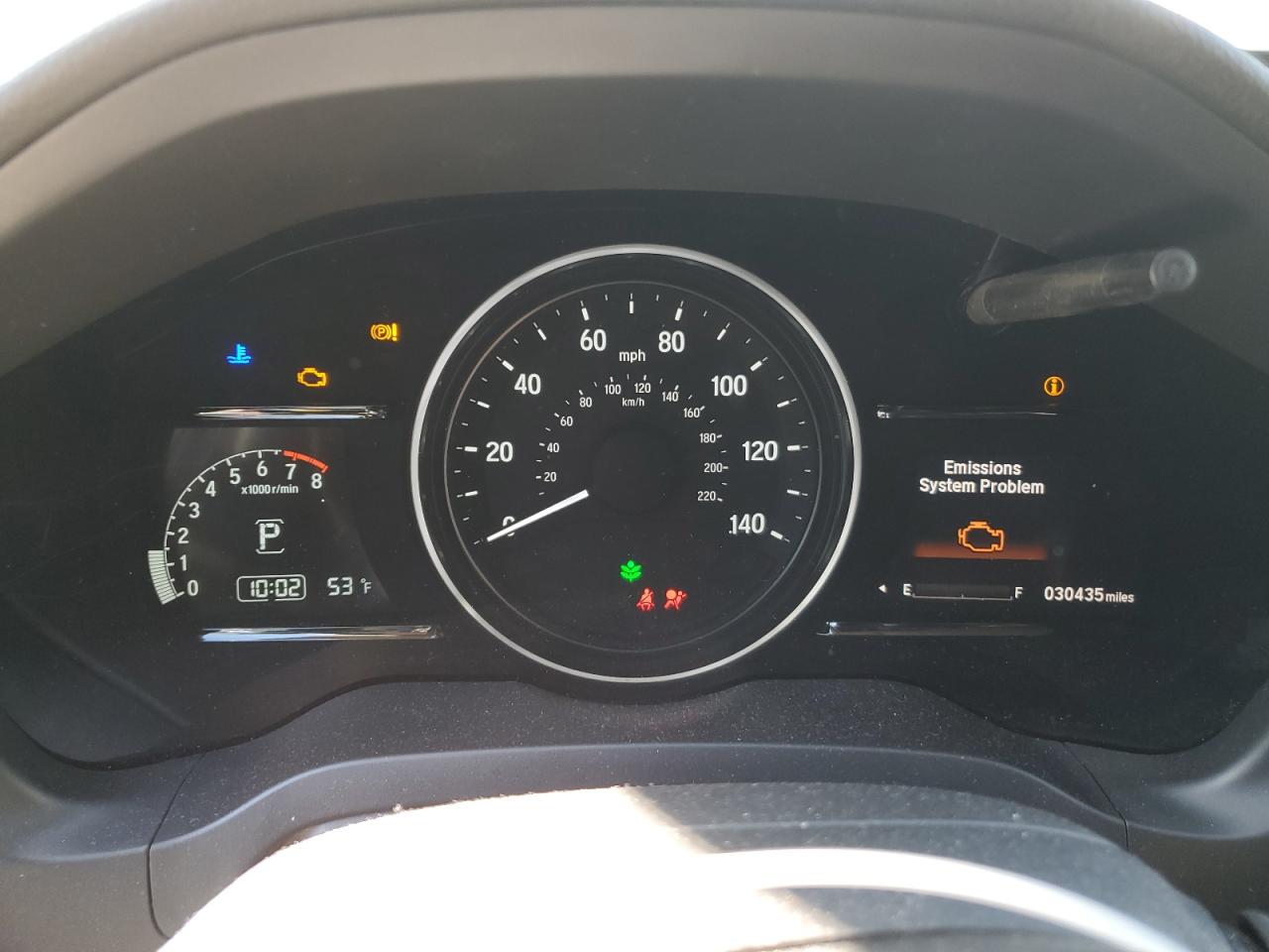 2022 HONDA HR-V EX VIN:3CZRU6H52NM716217