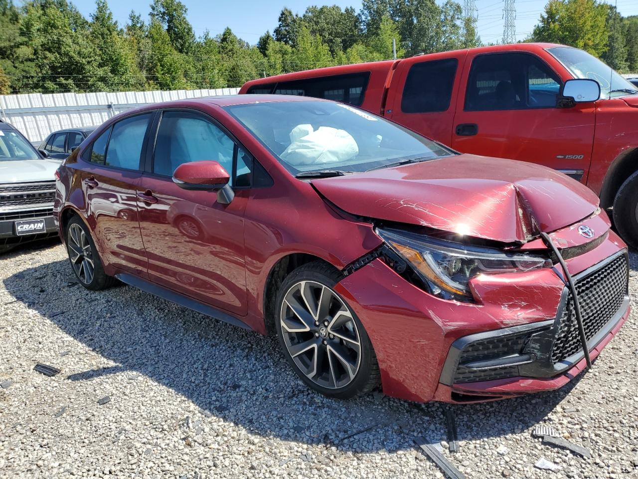 2022 TOYOTA COROLLA SE VIN:5YFP4MCE6NP131321