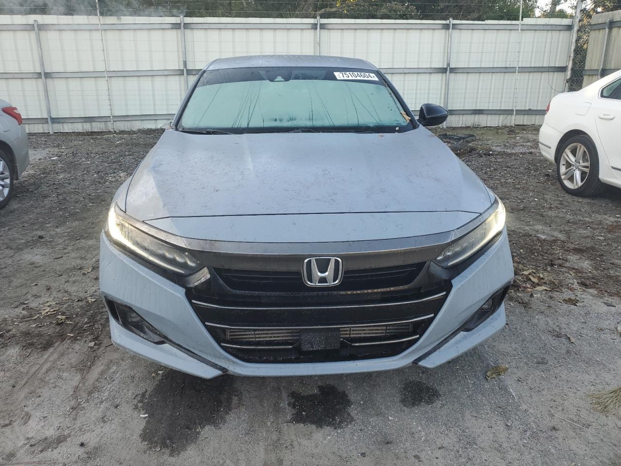 2022 HONDA ACCORD SPORT VIN:1HGCV1F3XNA006204