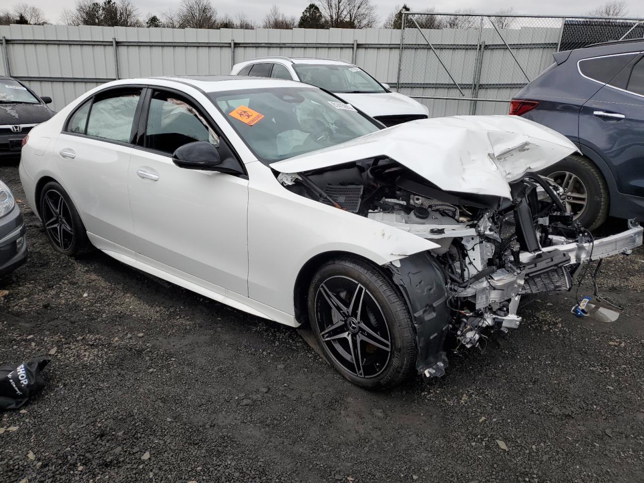 2022 MERCEDES-BENZ C 300 4MATIC VIN:W1KAF4HB5NR011746