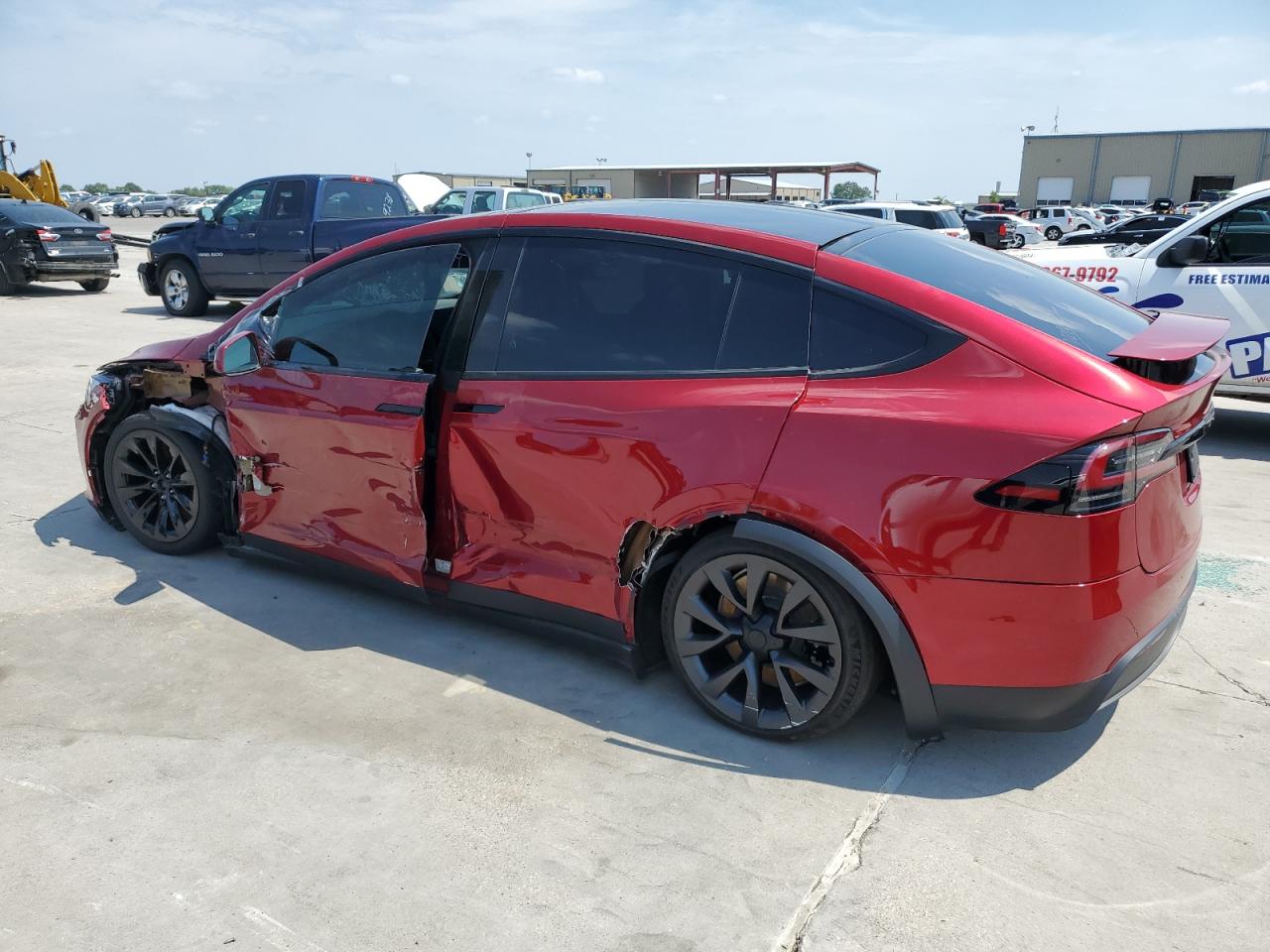 2023 TESLA MODEL X  VIN:7SAXCDE57PF415655