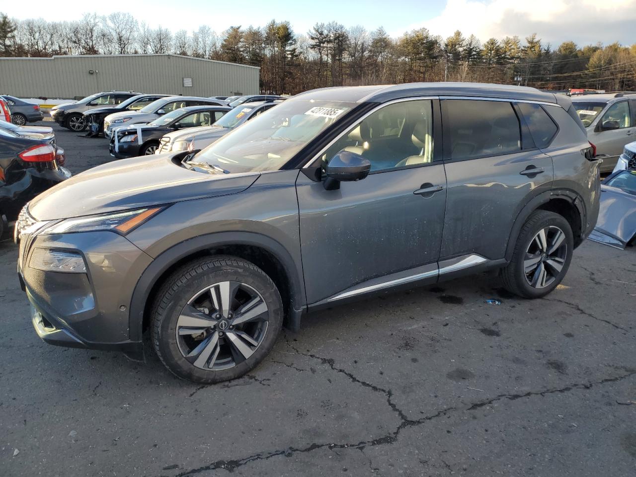 2022 NISSAN ROGUE SL VIN:5N1BT3CB3NC696790