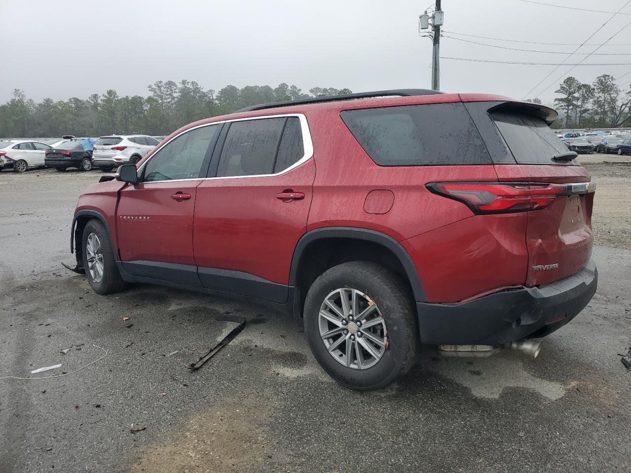 2022 CHEVROLET TRAVERSE LT VIN:1GNERHKW3NJ145246