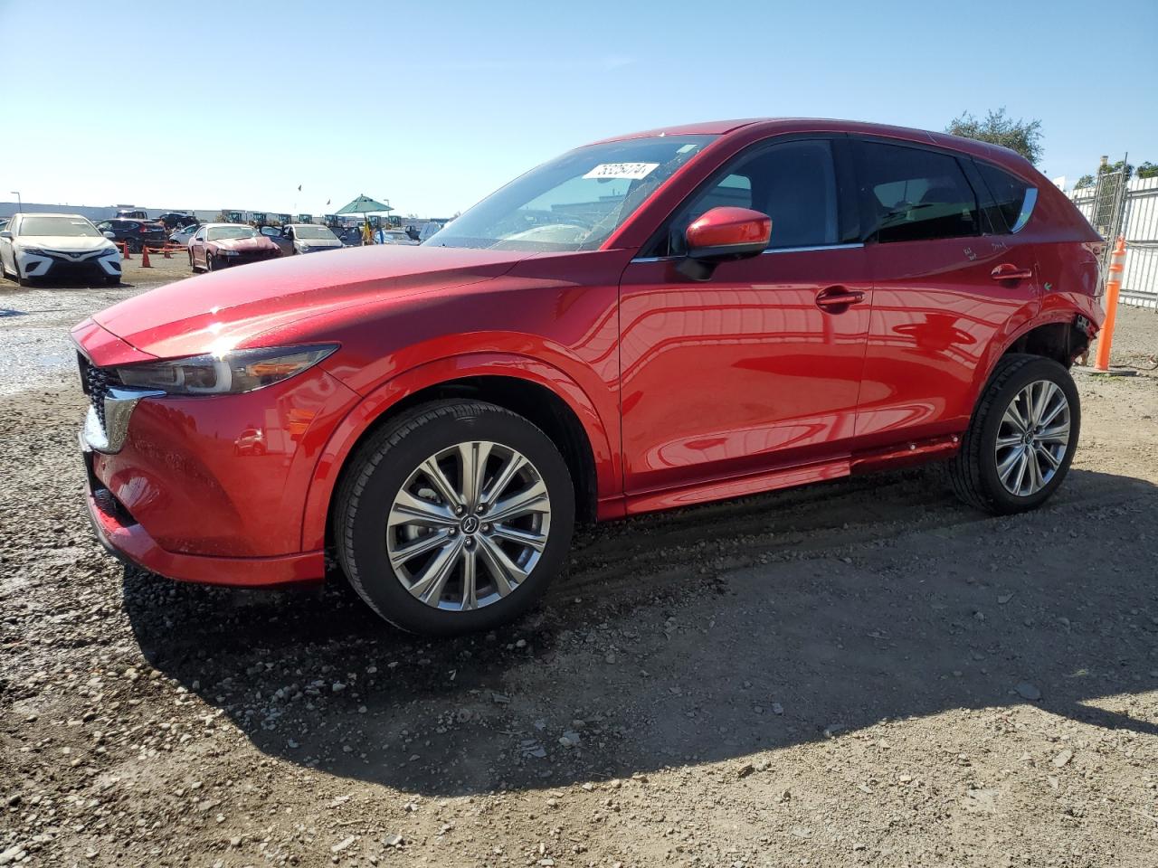 2022 MAZDA CX-5 SIGNATURE VIN:JM3KFBXY5N0587051
