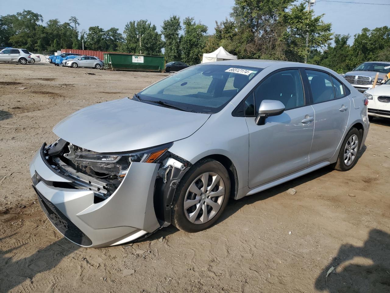 2022 TOYOTA COROLLA LE VIN:5YFEPMAEXNP282308