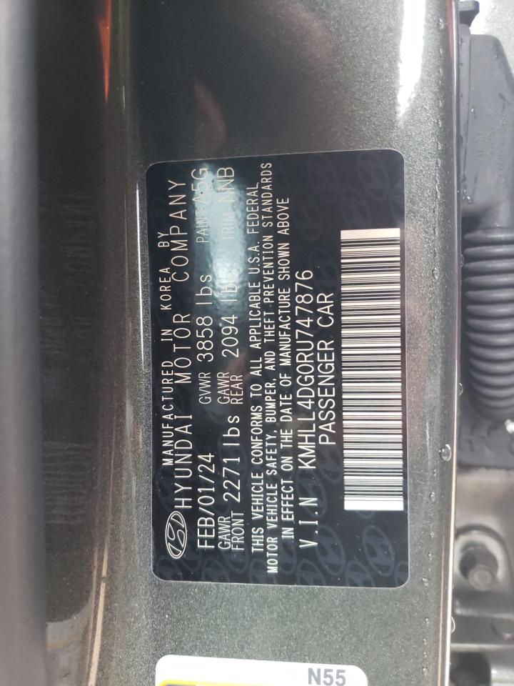 2024 HYUNDAI ELANTRA SE VIN:KMHLL4DG0RU747876