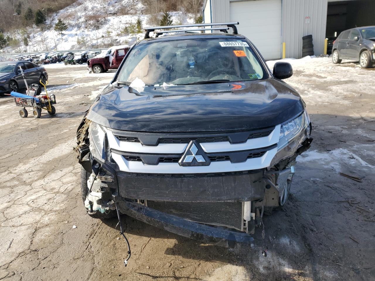 2022 MITSUBISHI OUTLANDER SPORT ES VIN:JA4ARUAU0NU023422