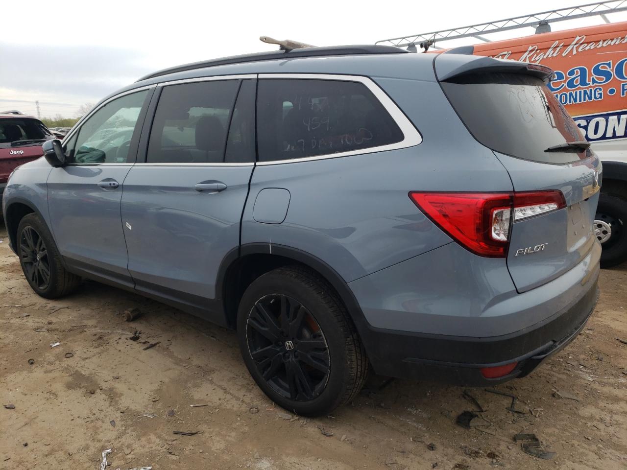 2022 HONDA PILOT SE VIN:5FNYF6H22NB097673