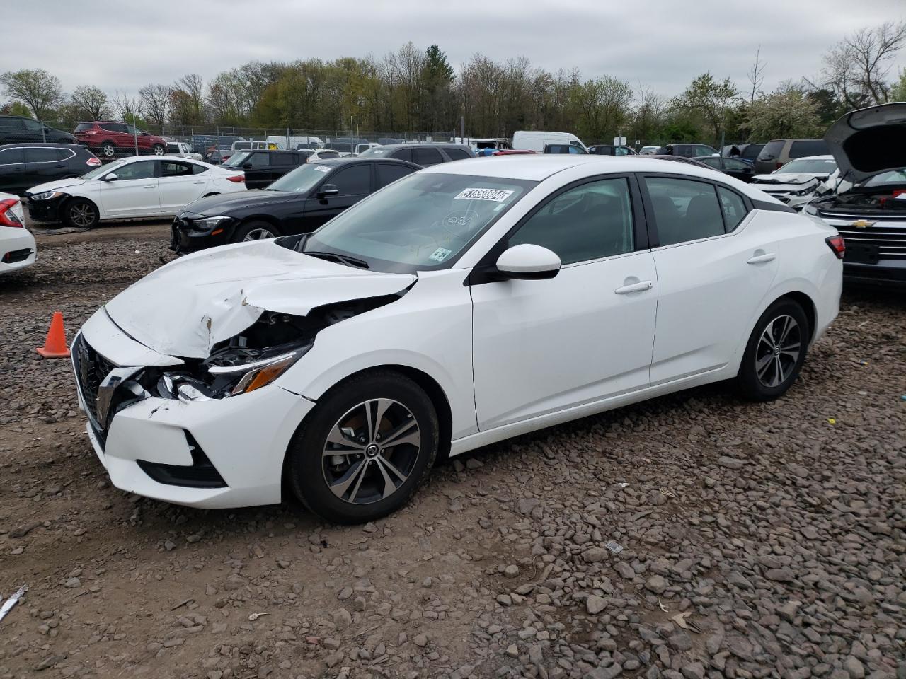 2023 NISSAN SENTRA SV VIN:3N1AB8CV0PY256517