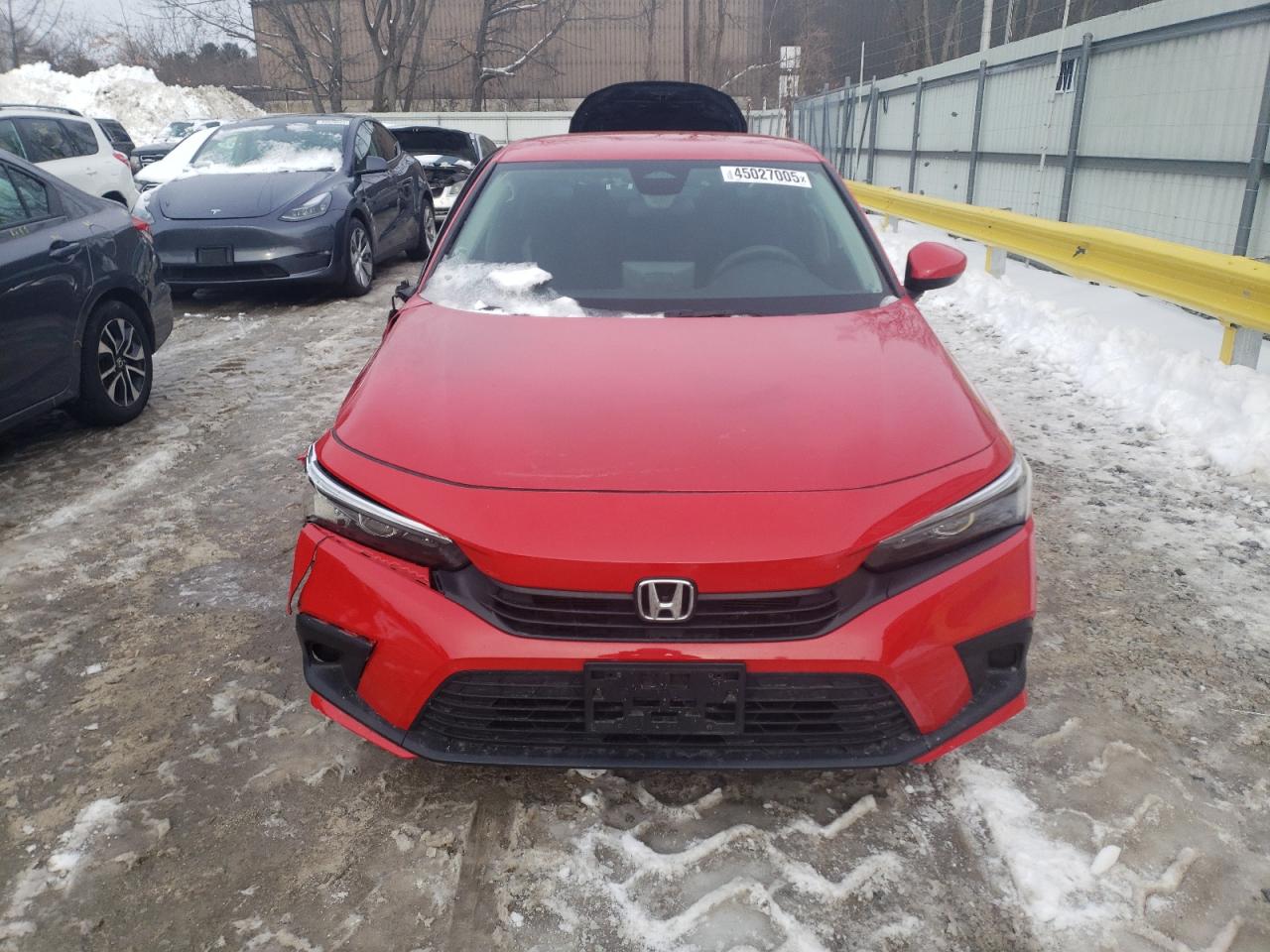 2022 HONDA CIVIC LX VIN:2HGFE2F28NH522623