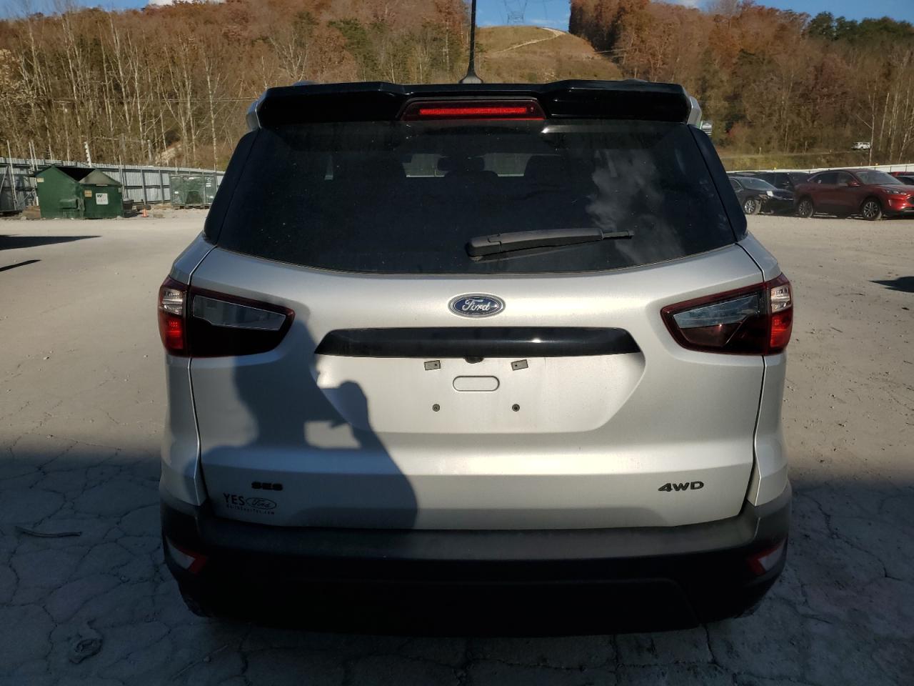 2022 FORD ECOSPORT SES VIN:MAJ6S3JL8NC459495