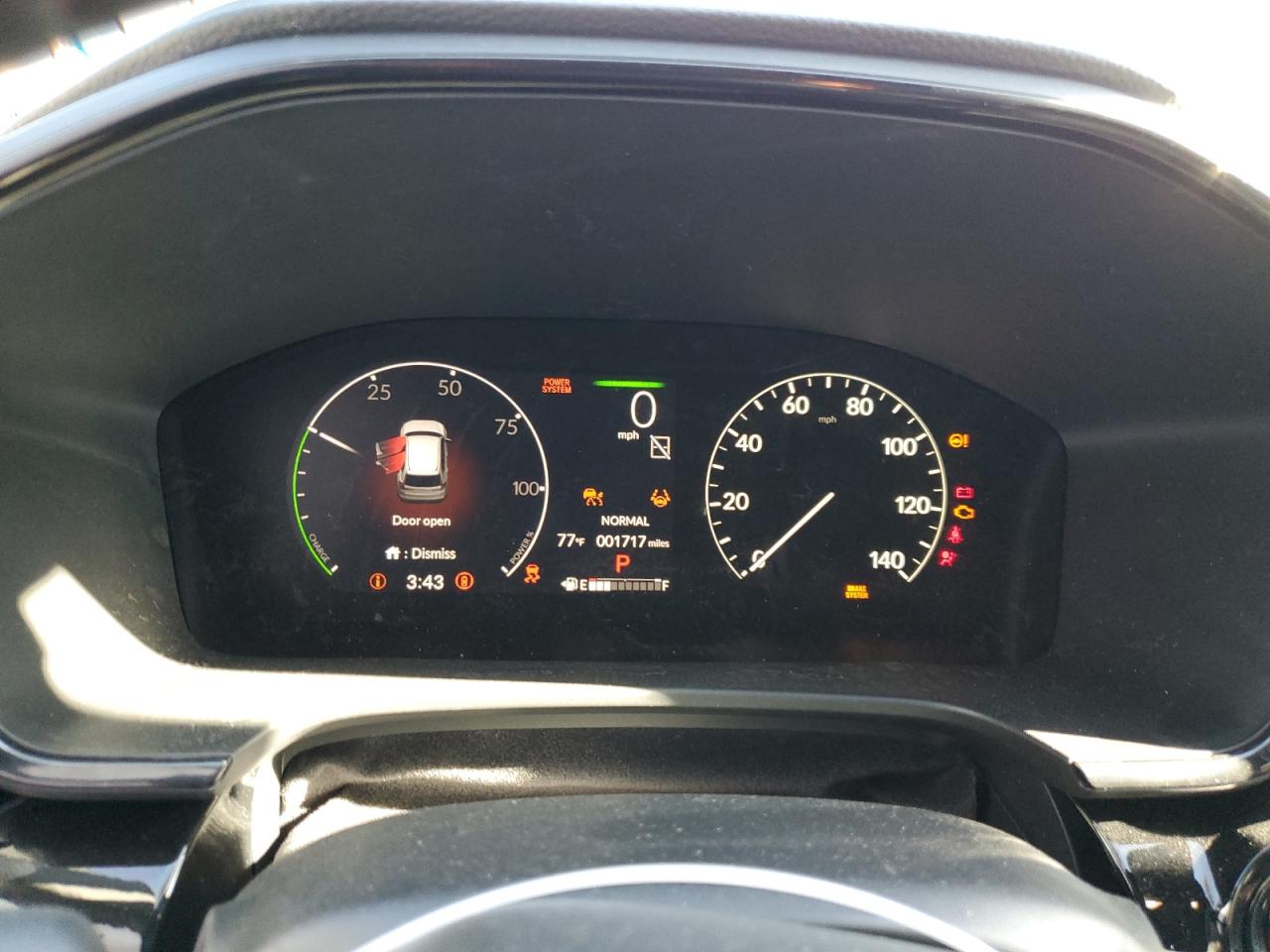 2024 HONDA CR-V SPORT TOURING VIN:7FARS6H93RE034802