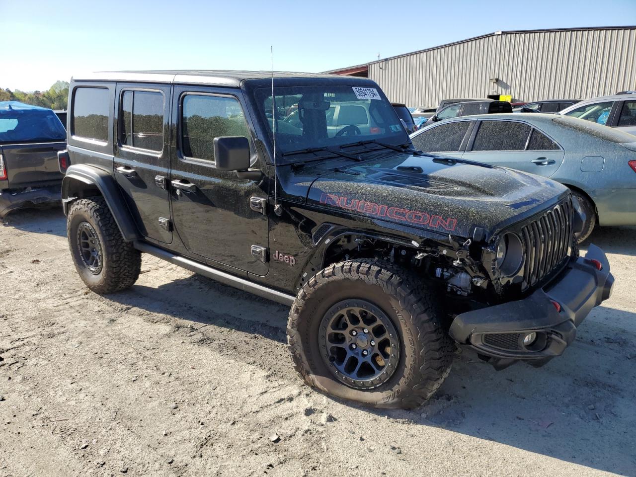 2022 JEEP WRANGLER UNLIMITED RUBICON VIN:1C4JJXFG7NW102799