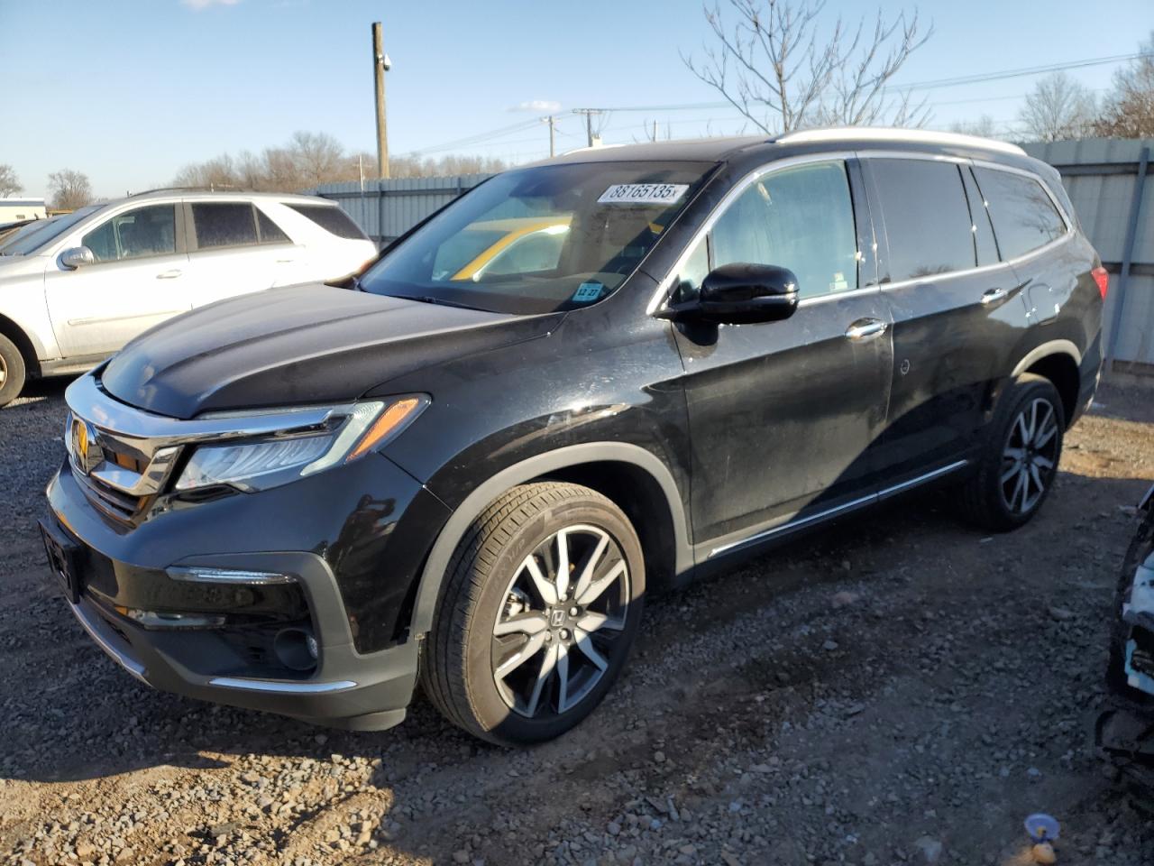 2022 HONDA PILOT TOURING VIN:5FNYF6H60NB091924