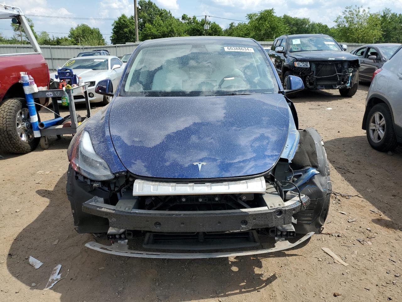 2022 TESLA MODEL Y  VIN:7SAYGDEF7NF464451
